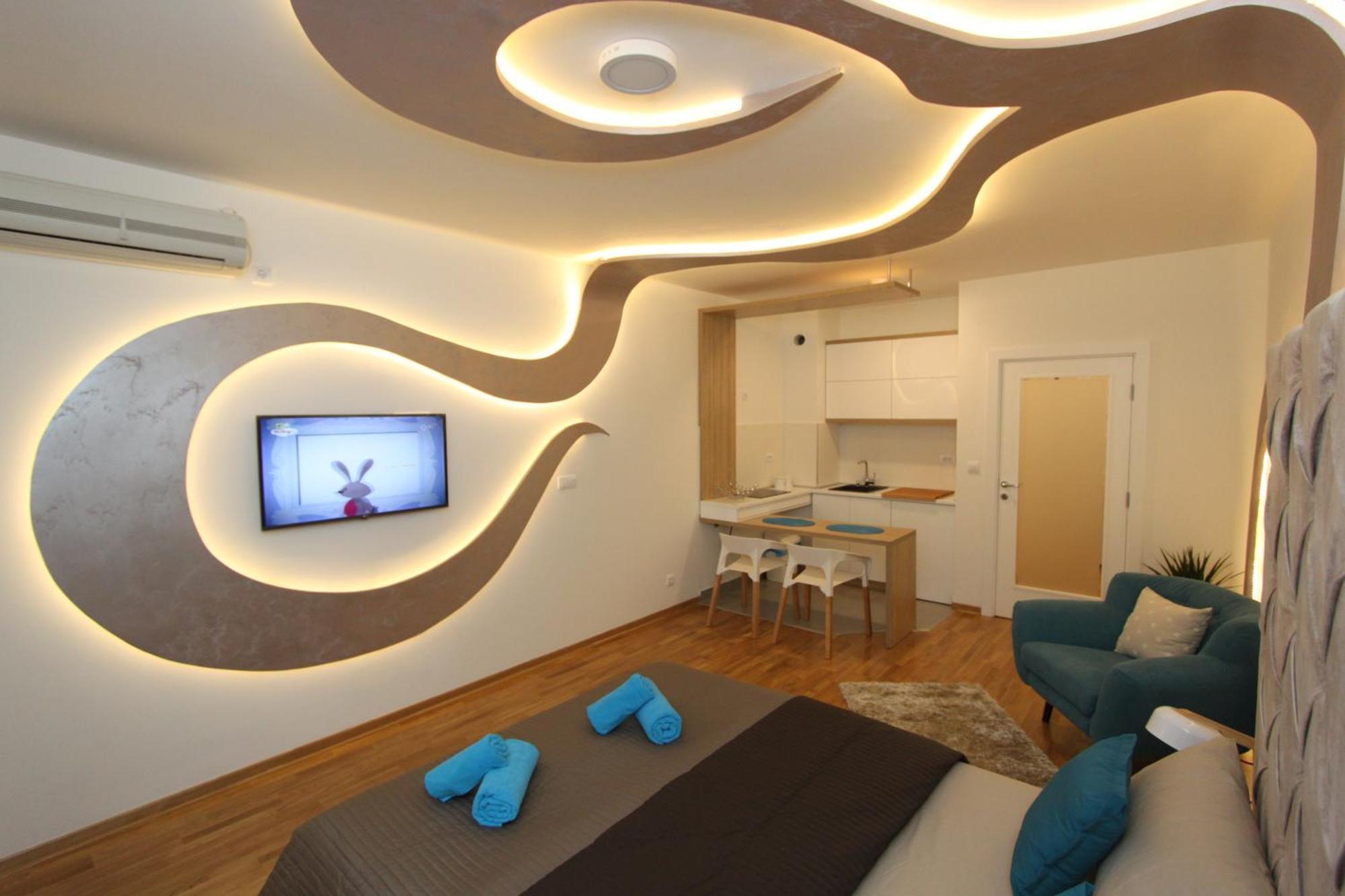 Riviera New Belgrade Apartment, Parking 5 Eur Per Day Luaran gambar